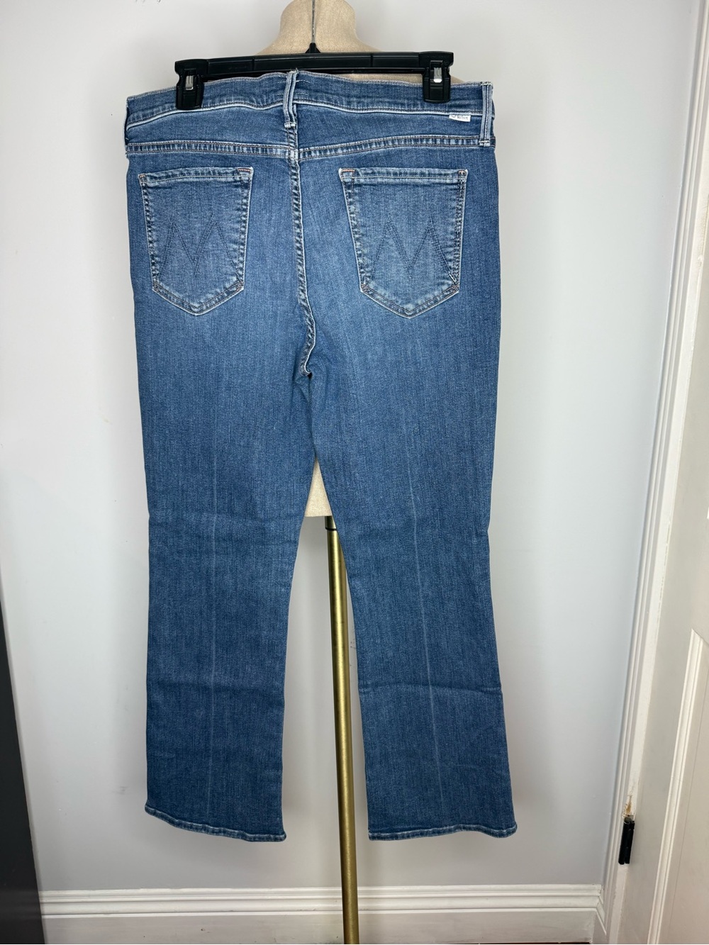Mother the outsider ankle medium-blue "Walking on Coals" wash. size 32 - Picture 4 of 9